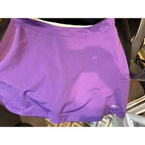 Slazenger Skort Women’s Size‎ Large Tennis Skirt Shorts Golf PURPLE
